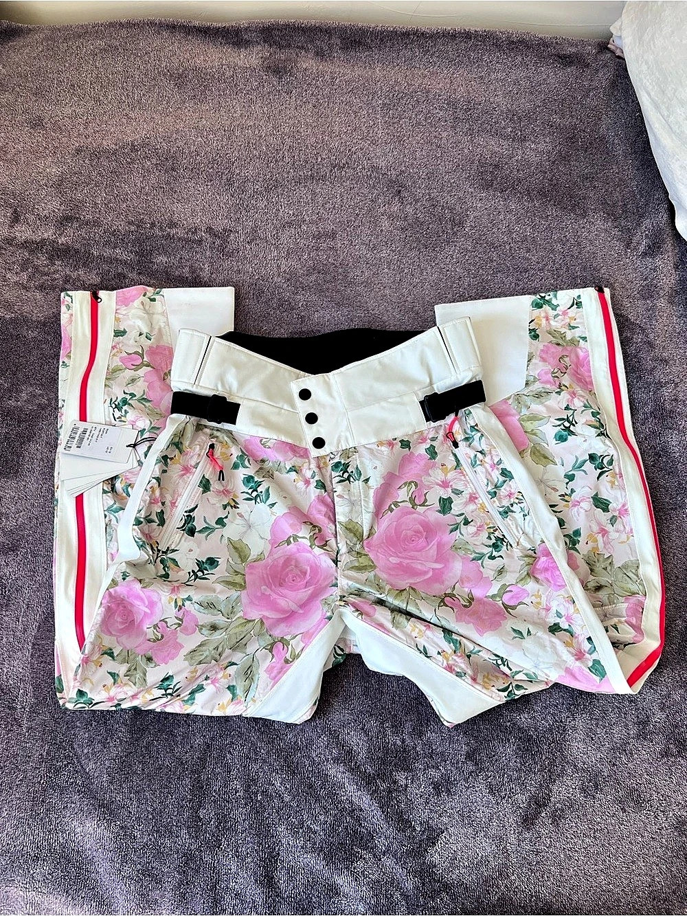 Bogner Fire + Ice LoveShackFancy Portia Floral Ski Pants NWT
